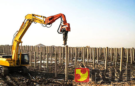 Application of Pile Hammer in 